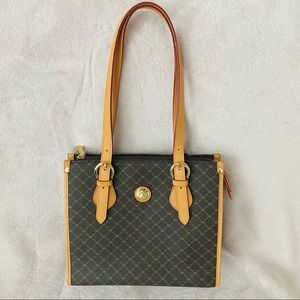 !!SOLD!! RIONI Made in Italy Monogram Shoulder Bag Handbag Purse